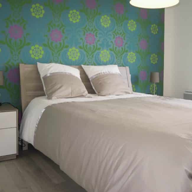 Locations-Vacances-Piscine-Maisons-Bretagne La chambre de la villa Mogueriec