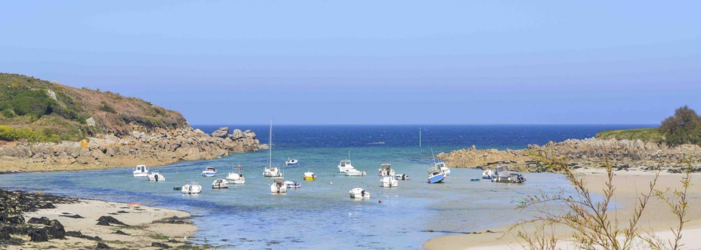 Location-Villas-Bretagne-Piscine-Plage L'accès plage des Villas de Mogueriec
